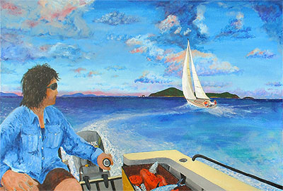 Heading Home (May2018) - By jeff Quigley Artist Emu Park
